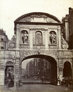 Temple Bar, Londres, siglo XIX de Unbekannt