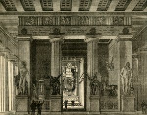Templo en Olimpia, Restaurado, 1890 de Unbekannt