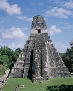 Templo del Jaguar (Templo 1) Maya, Período Clásico Tardío c.600-900 de Unbekannt
