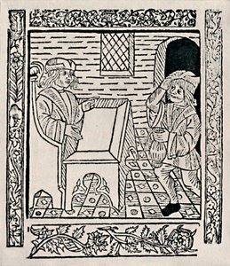 Inquilino pagando renta, 1523, 1903 de Unbekannt