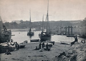 Tenby - En el puerto, 1895 de Unbekannt