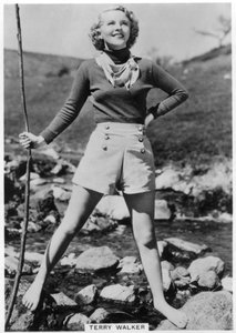 Terry Walker, actriz de cine americana, c1936-c1939 de Unbekannt
