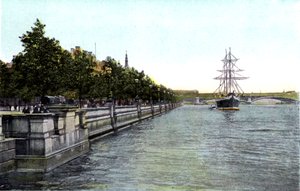 Embankment del Támesis, Londres, siglo XX de Unbekannt