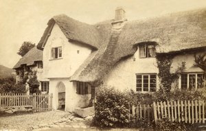 Cabaña de paja, Lustleigh, Devon de Unbekannt