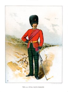 El 21º Royal Scots Fusiliers, c1890 de Unbekannt