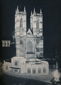 La Abadía de San Pedro, Westminster, mostrando el Anexo Temporal