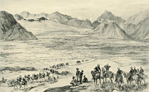 La Acción en las Alturas Sobre Charasia, 6 de octubre de 1879, 1901 de Unbekannt