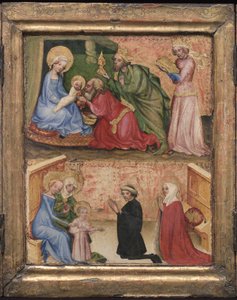 La adoración de los magos, c. 1424 de Unbekannt