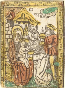 La adoración de los magos, c. 1470-1480 de Unbekannt