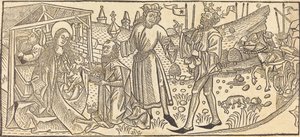 La Adoración de los Magos de Unbekannt