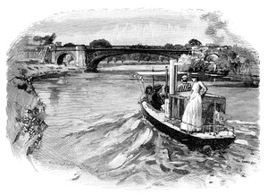 El Puente Albert, Windsor, Berkshire de Unbekannt