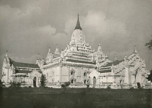 La pagoda Anauda, Pagau, 1900