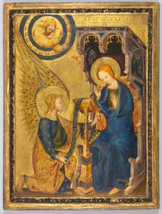La Anunciación, 1380s de Unbekannt