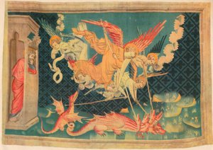 El Apocalipsis. San Miguel y sus agentes vencen al dragón de Unbekannt