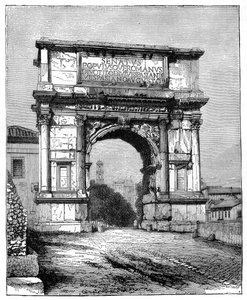 El Arco de Tito, Roma, Italia de Unbekannt