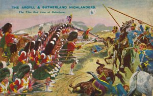 Los Argyll & Sutherland Highlanders. La delgada línea roja en Balaclava, 1854, 1939