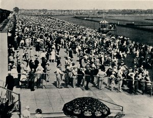 El hipódromo de Arlington, Chicago, c. 1930 de Unbekannt