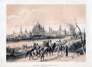 El ejército de Vassily ante Moscú de Unbekannt