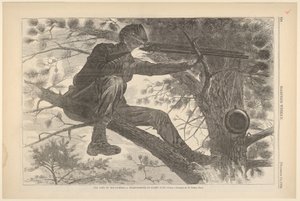 El Ejército del Potomac - Un Tirador en Servicio de Guardia