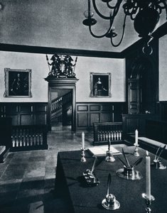 La sala de asambleas de la Casa de los Burgueses, c1938 de Unbekannt