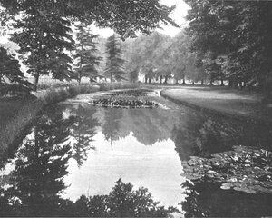 El Remanso en Hampton Court, Richmond, Londres, 1894 de Unbekannt