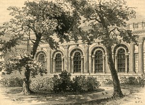 El salón del banco, vista exterior, 1897 de Unbekannt