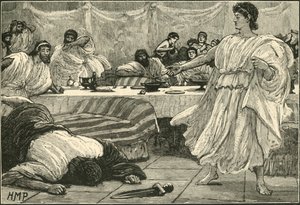 El Banquete de Felipe, 1890 de Unbekannt