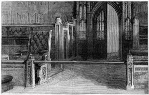 El Bar de la Cámara de los Comunes, Westminster, Londres, siglo XIX