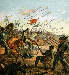La Batalla de Hastings, 1066, c. 1850 de Unbekannt