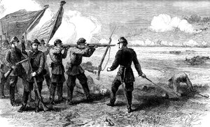 La Batalla de Bull Run, Virginia, 1861 c1880