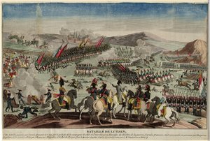 La Batalla de Lützen, 1813 de Unbekannt