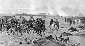 La batalla de Malplaquet, 11 de septiembre de 1709 de Unbekannt