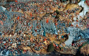 La batalla de Orsha, 1514 entre 1524 y 1530 de Unbekannt