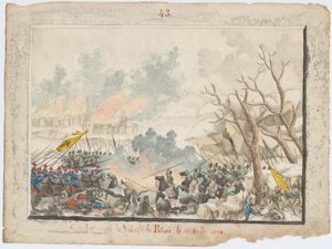 La batalla de Patnos en octubre de 1828, 1829 de Unbekannt