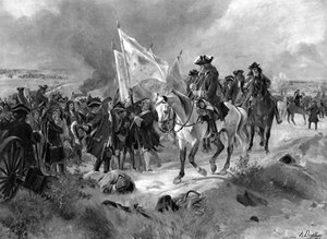 La Batalla de Ramillies, 1706 de Unbekannt