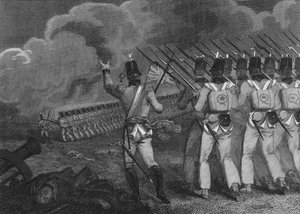La Batalla de Vitoria, 21 de junio de 1813, siglo XIX de Unbekannt