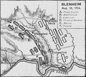El campo de batalla de Blenheim, c. 1895, 1903 de Unbekannt