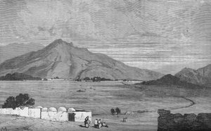 El campo de batalla de Maiwand, c1880 de Unbekannt