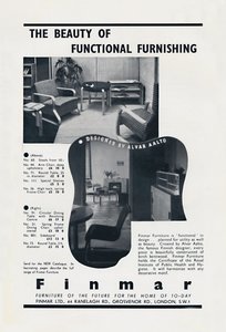 La belleza del mobiliario funcional - Finmar, 1939 de Unbekannt