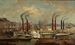 La Belle Creole en Nueva Orleans, ca. 1845-1849 de Unbekannt
