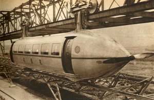 El Railplane de Bennie, 1930 de Unbekannt
