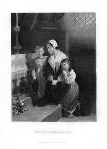 La madre afligida