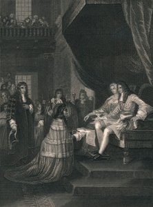 La Declaración de Derechos presentada a Guillermo y María, 1689, mediados del siglo XIX de Unbekannt