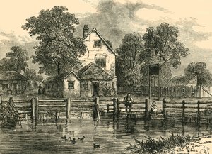 The Brill, Somers Town, en 1780, c. 1876 de Unbekannt