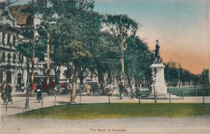 El Bund en Shanghái, c1910 de Unbekannt