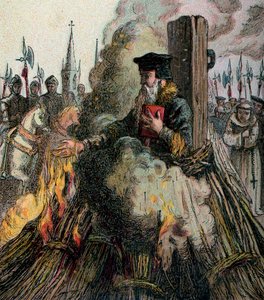 La quema de Cranmer de Unbekannt