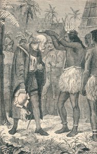 El Cacique Colocando una Corona en la Cabeza de Colón, 1904