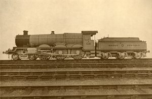El Castillo de Caerphilly 4-6-0, Gran Ferrocarril del Oeste, 1930