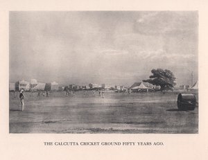 El Campo de Cricket de Calcuta, India