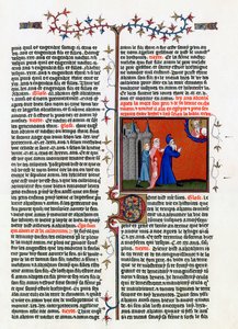 La llamada de Abraham, principios del siglo XV de Unbekannt